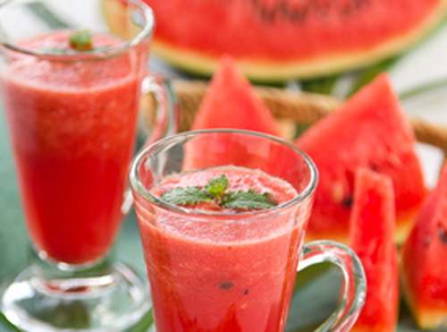 Könnyű és hűsítő dinnye sorbet