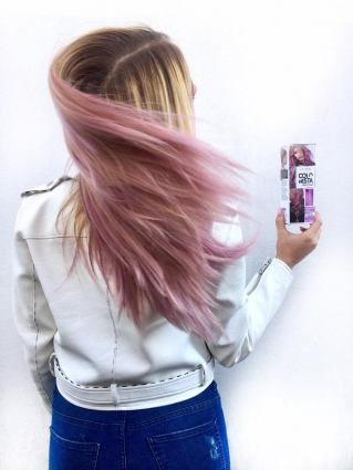 Colorista washout hajszínező teszt!