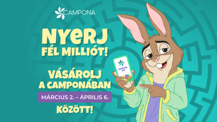 Mesés programok, különleges kalandok: titokzatos „Húsvéti Labirintus” vár a Camponában!
