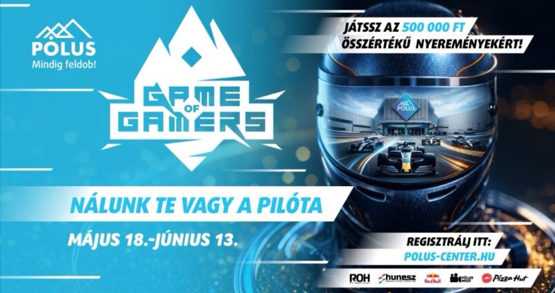 Padlógázzal indul a nyár: gaming és autós élmények költöznek a Pólusba